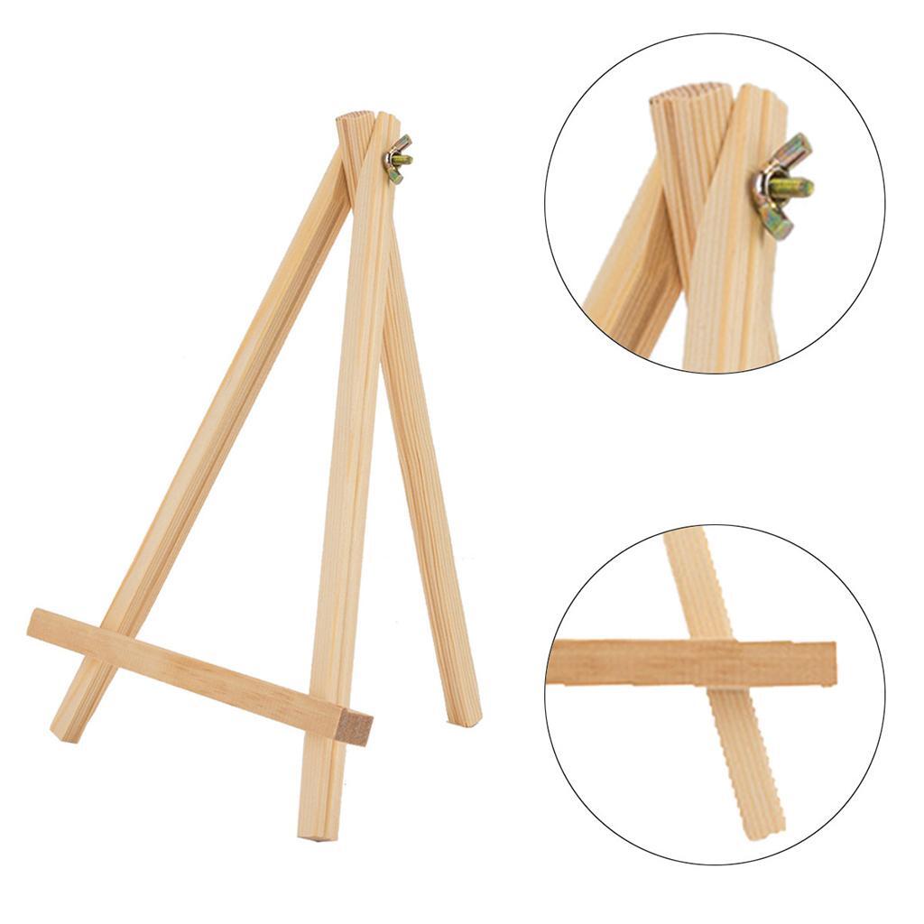 Wooden Artist Tripod Painting Easel Painting Display Stand Holder