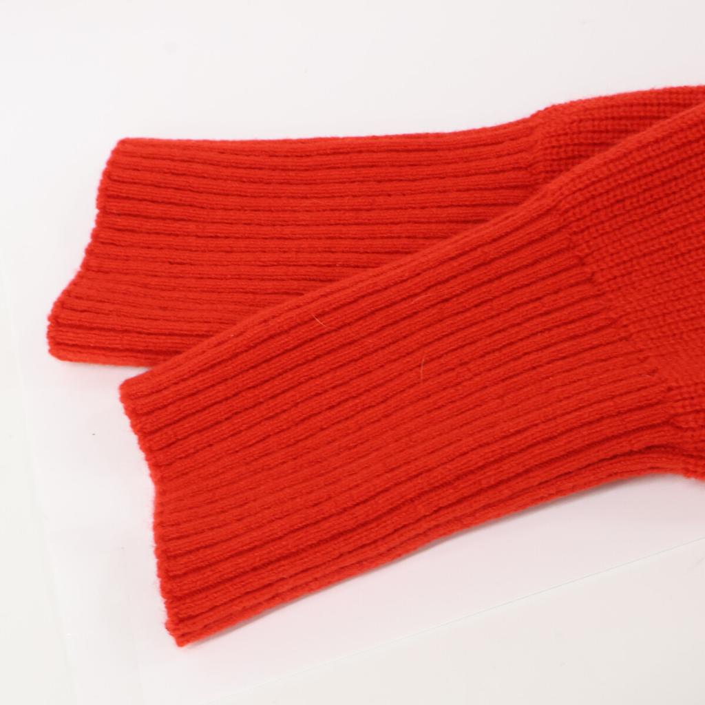 Sacai 22-06291 Red Shoulder Cut Knit Tops 2 RedUsed