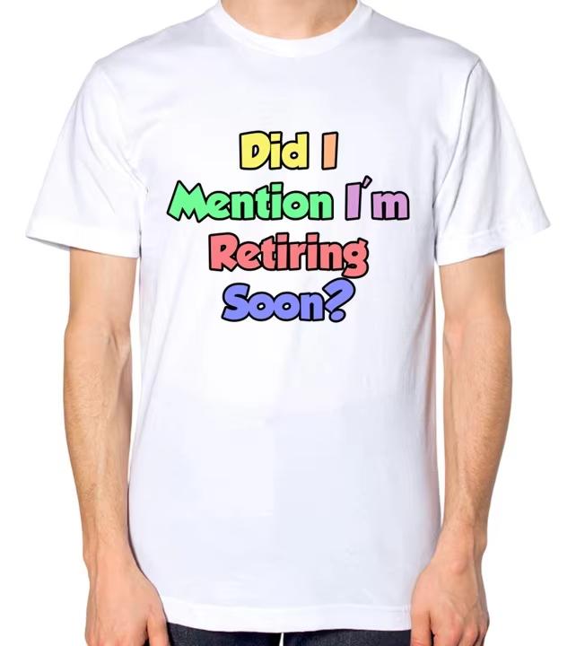 The Men Are So Funny. Have I Mentioned That I m about To Retire? Cotton T-shirt, Men s Fashion Outfit, Fitted Style - Men s S... S разноцветный