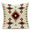 Geometry Cushion Cover Polyester Square Home Decor Pillow Cover Chair Car Ethnic Style Bohemian Throw Pillow Case