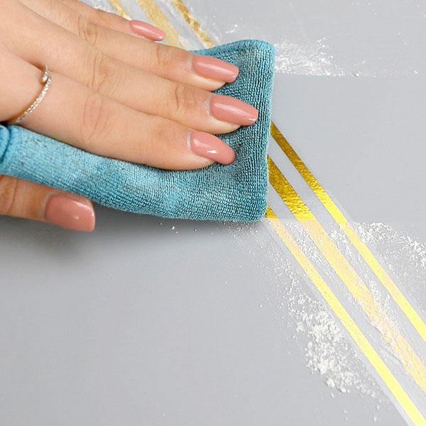Self-Adhesive Waterproof Tile Sticker Wall Seam Tape Skirting Board, Gypsum Line, Ceiling Border, Floor Trim, Kitchen & Bathroom Edge Decor Strip