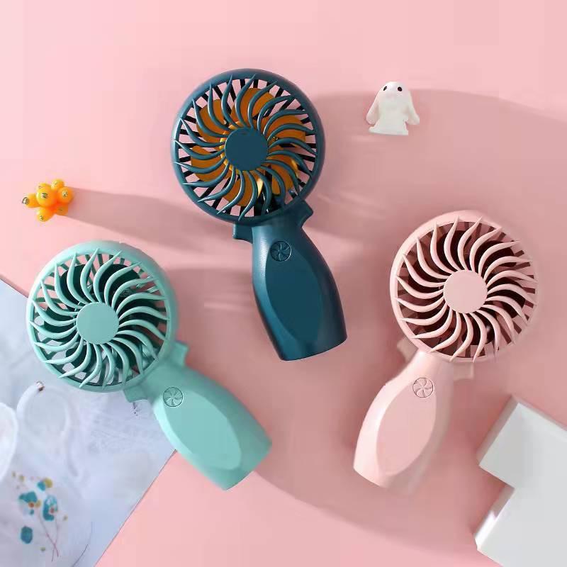 Little Bee Portable Silent Handheld Fan for Kids and Students, Rechargeable and Cute Desktop Fan