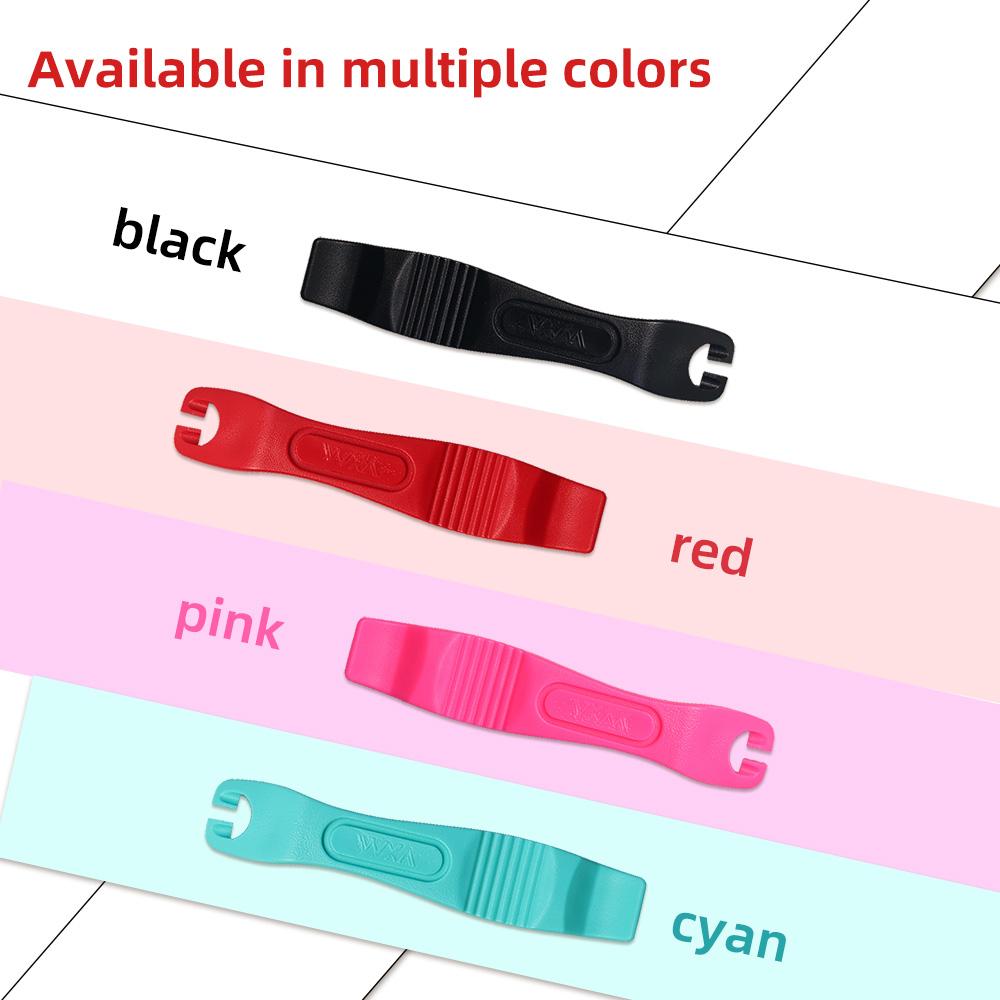 Bicycle Tire Lever Tool Ultralight Durable Nylon Hook Design Valve Access Compact Secure Grip for MTB Road Cycling Riders 3-Pack