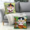 Spicy Funny Cartoon B-Buldak R-Ramen  Pillow Case Office Cushions Suitable For Sofa Car Bedroom Decorative Cushion Cover
