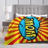 Warm Blanket Picnic Roy Lichtenstein Pop Art Bedding Throws Flannel Bedspread For Home Decor Funny Sofa Bed Cover