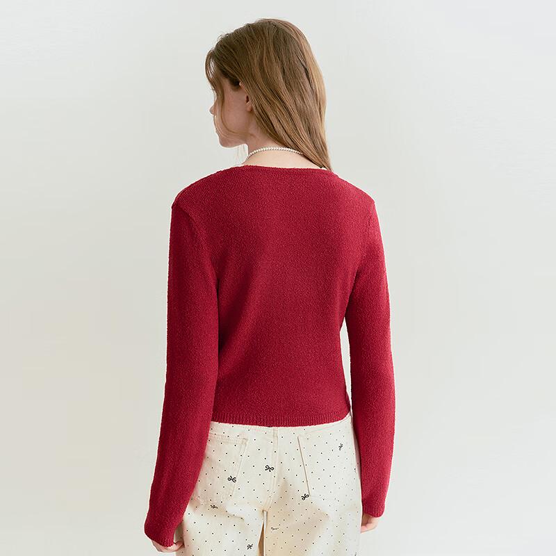 Ledin Exquisite V-Neck Knit Sweater Top