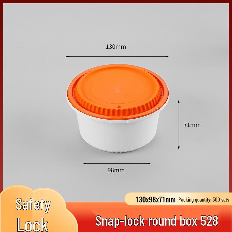 Shi Xun Thickened Disposable Lockable Food Containers