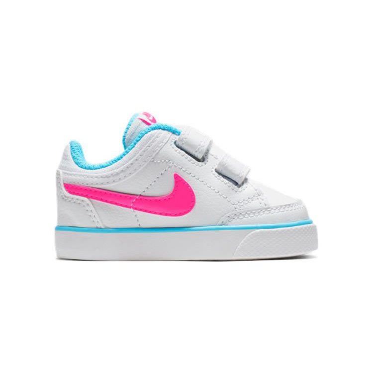 Nike Capri 3 Ltr Casual Low-Top Sneakers Baby-Sneakers Weiß Blau 579953-104