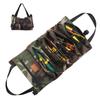 Roll Up Tool Bags Multi-Purpose Tool Bag Tool Organiser with 5 Pockets Emergency Tool Bag in Car Motorcycle for Storing