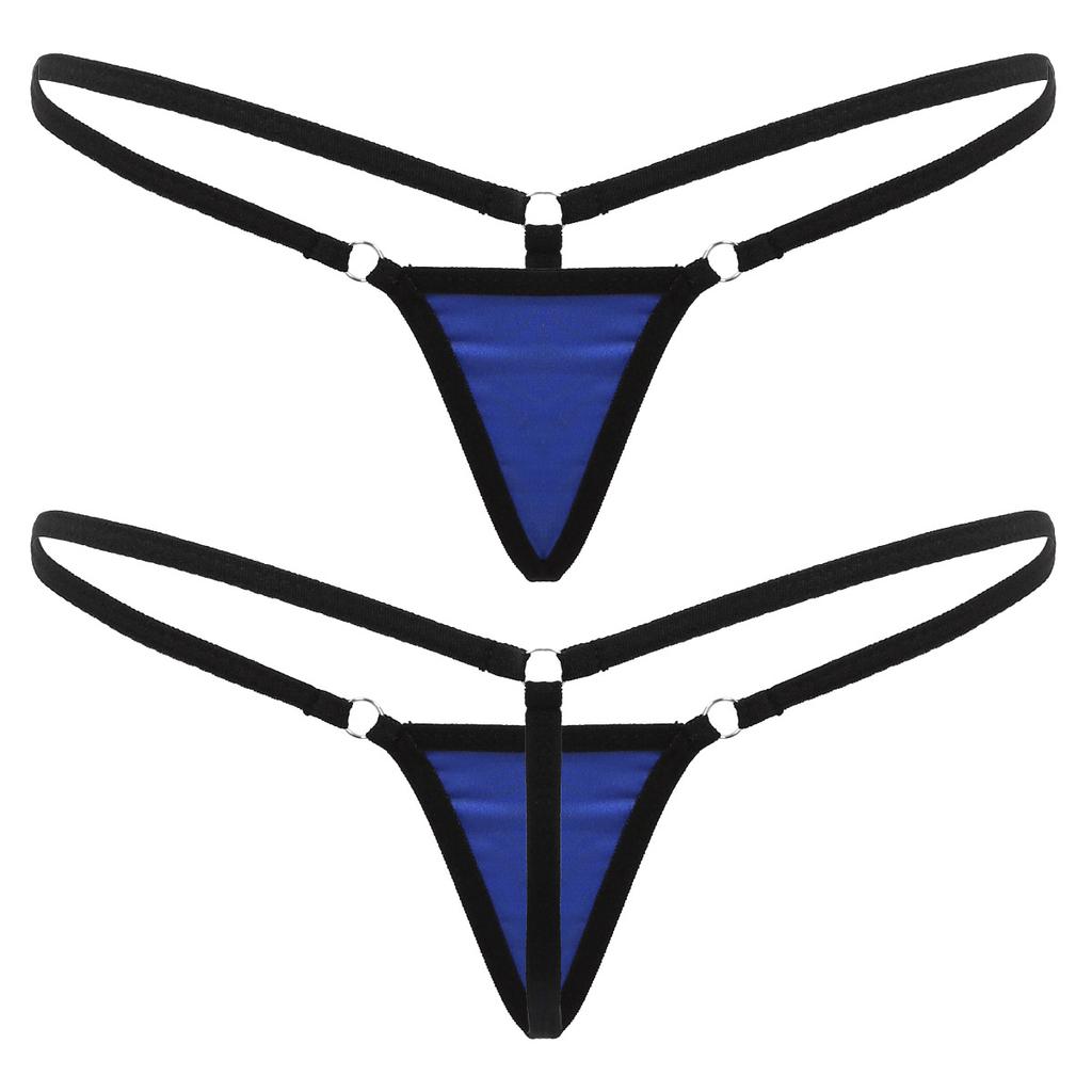 Damskie stringi z niskim stanem Micro Stringi Breakaway G-String T-Back Majtki Bielizna Bielizna