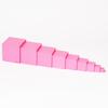 Montessori Teaching Aids Pink Tower Teaching Materials Size Montessori Monte Kids Educational Learning Authentic Teaching Math Montessori Teaching
