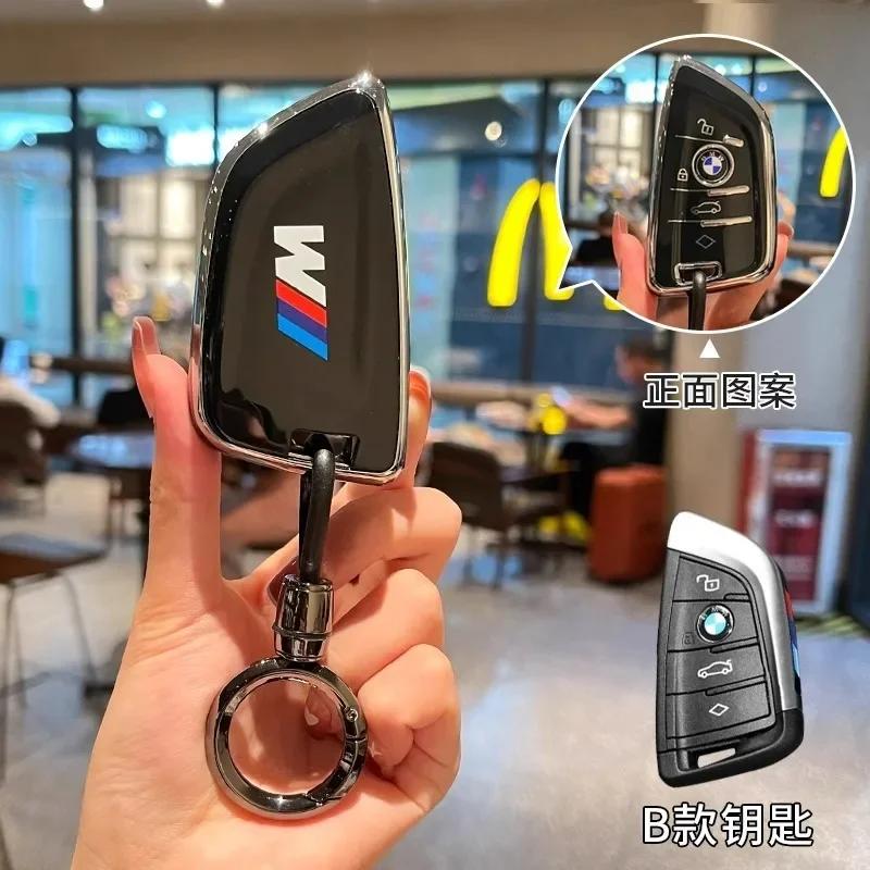BAGI7 2026 Car Sticker Soft TPU Car Key Cover Case Shell Fob For BMW X1 X3 G01 X4 G02 X5 F15 F16 M3 M4 F30 F31 F32 F34 F20 F21 F07 F10