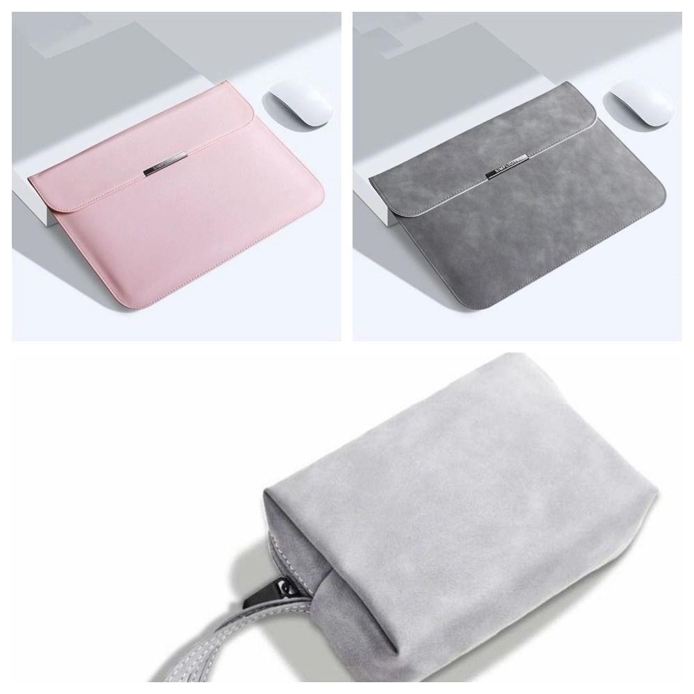 PU Leather Laptop Bag 14/15inch Tablet Cover Fashion Computer Handbags  Business