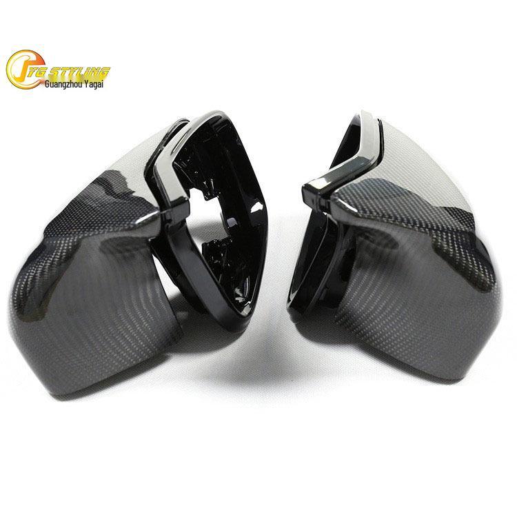 Compatible with BAOMA 7 Series G30 G38, New 5 Series M5F90 Carbon Fiber Rearview Mirror Frame