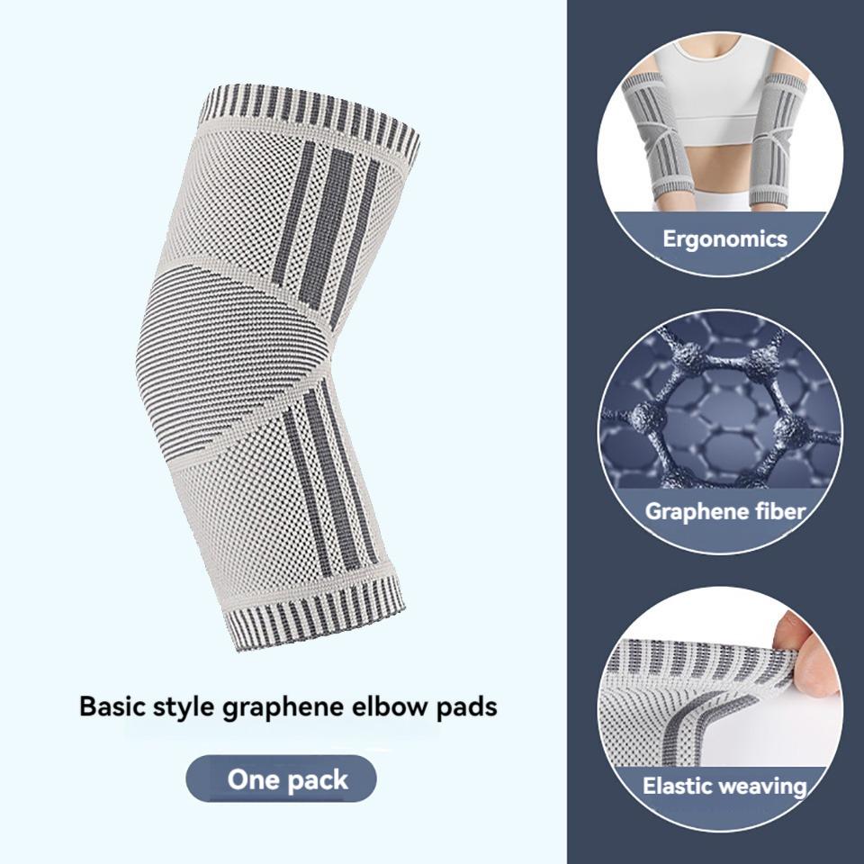 

1 Pcs Graphene Heating Tennis Elbow Joint Warmth Fitness Hot Compress Arm Wrist Protection Customizable Moxibustion Breathable S