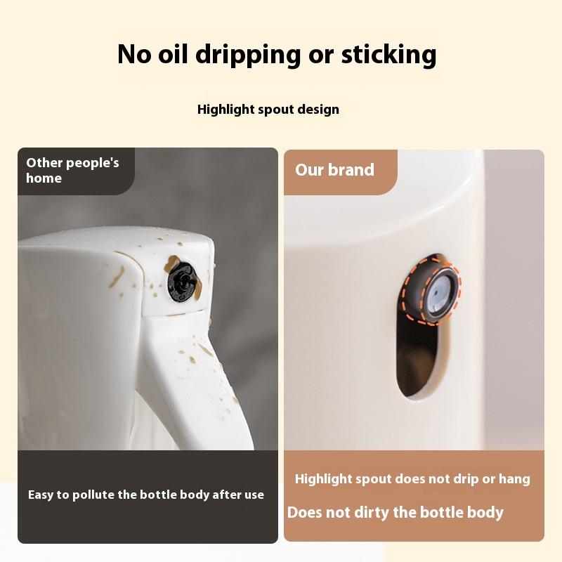 Sticlă spray pentru ulei Bucătărie casnică sticlă Spray ulei Sticlă spray pentru ulei Rezervor de ulei etanș Friteuză cu aer Sticlă spray pentru ulei