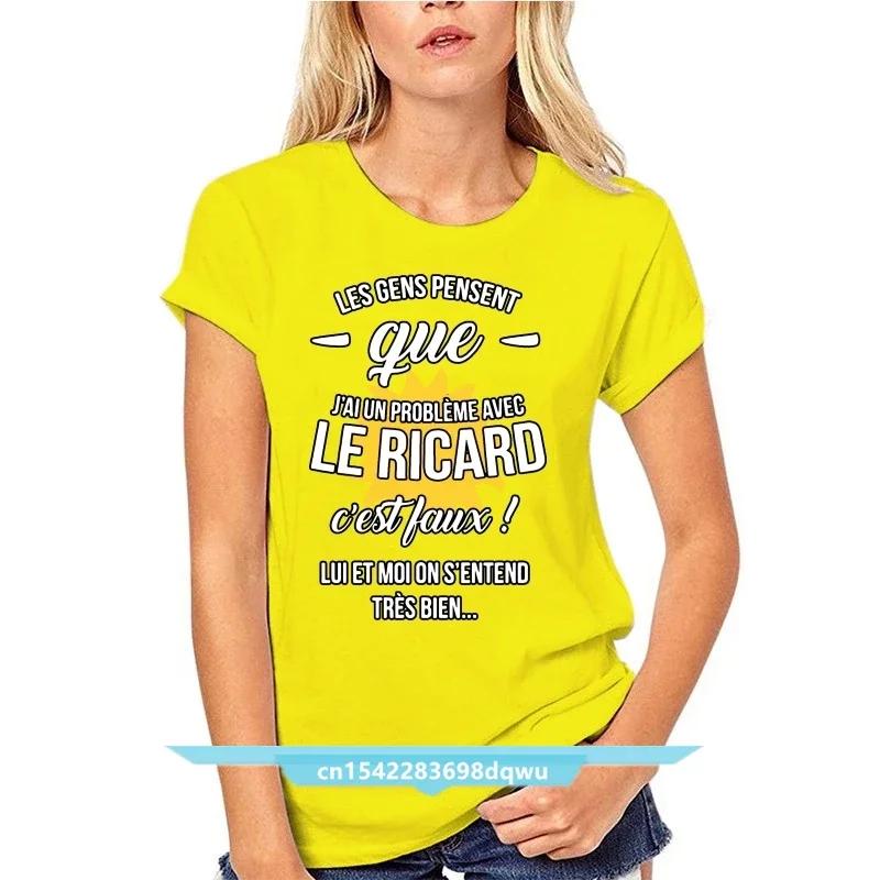 Les Gens Pensent Gue J Ai Un Probleme Avec Le Ricarrdd T Shirt Design Famous Natural Custom Tshirt Euro Size Top Tee New Arrival