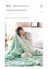 Soft Pure Cotton Gauze Quilt: Baby Swaddle, Stroller & Sofa Blanket