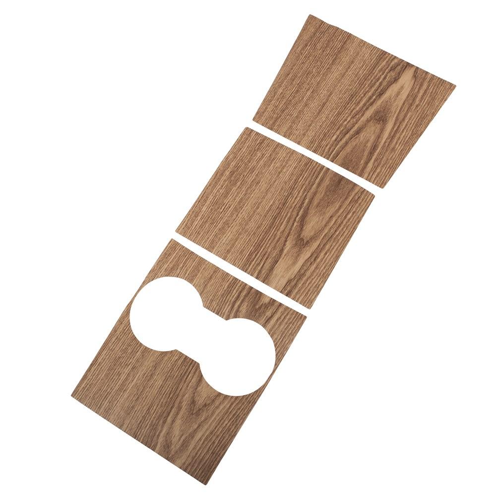 Model3 Car Center Console Wrap Sticker For Tesla Model 3 Y  Wood Console Grain Accessories For Tesla Model Three Accessory