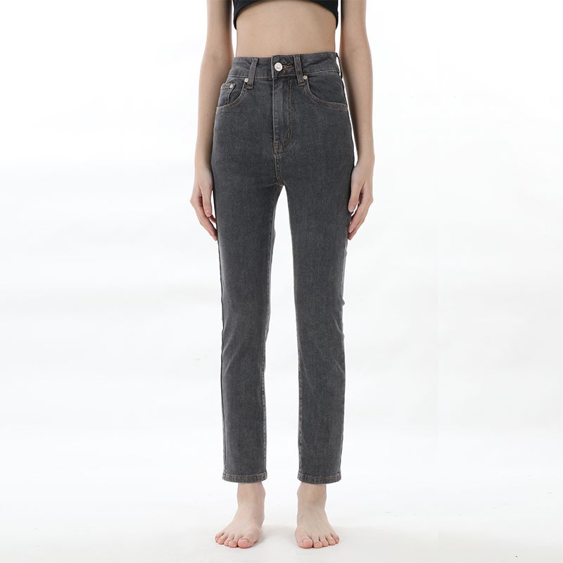 

GPod Выстиранный Пепельный Черный Узкий Маленький Прямой Ash Black XS