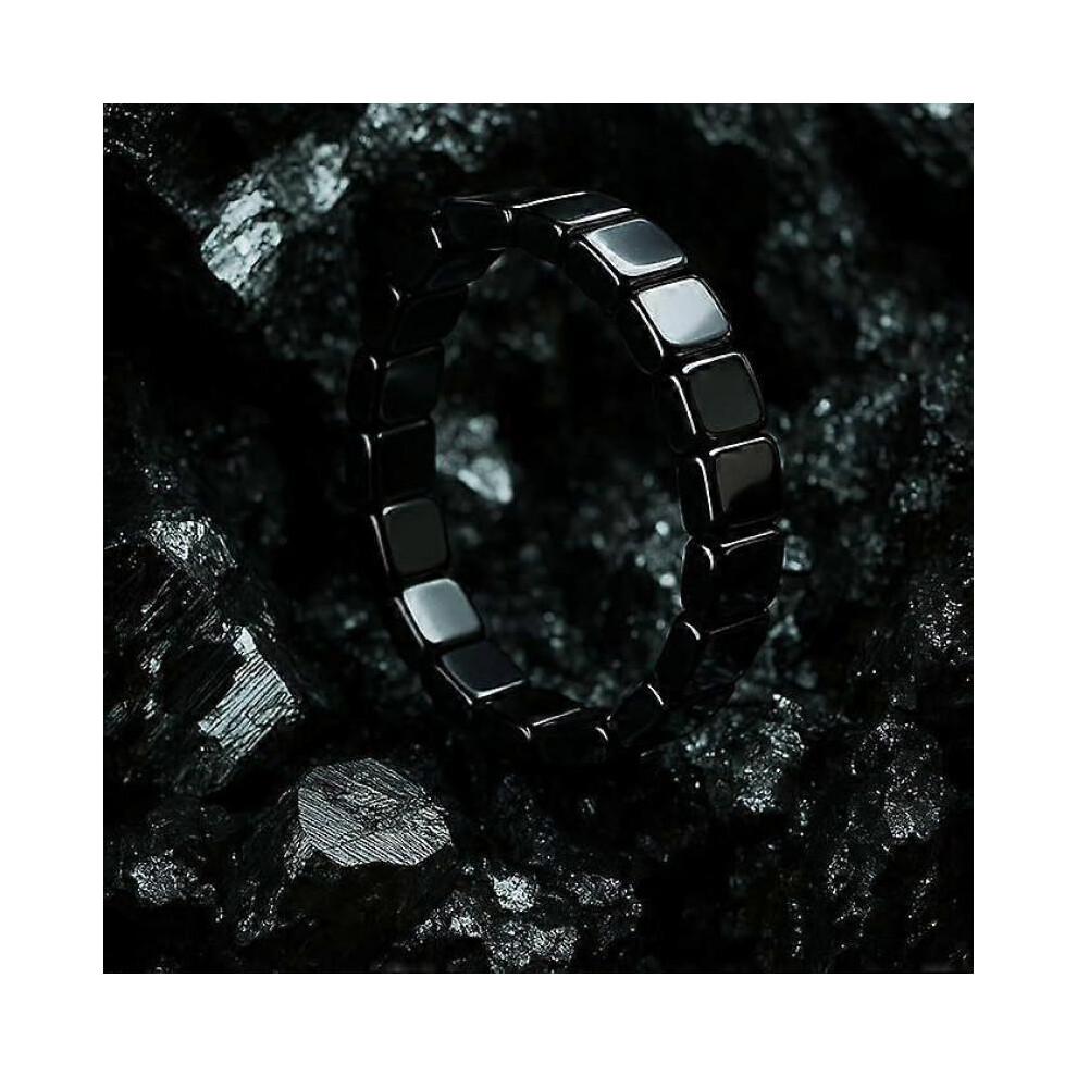 Hemys Hämatit Armband Herren,Hämatit Armbänder für Herren