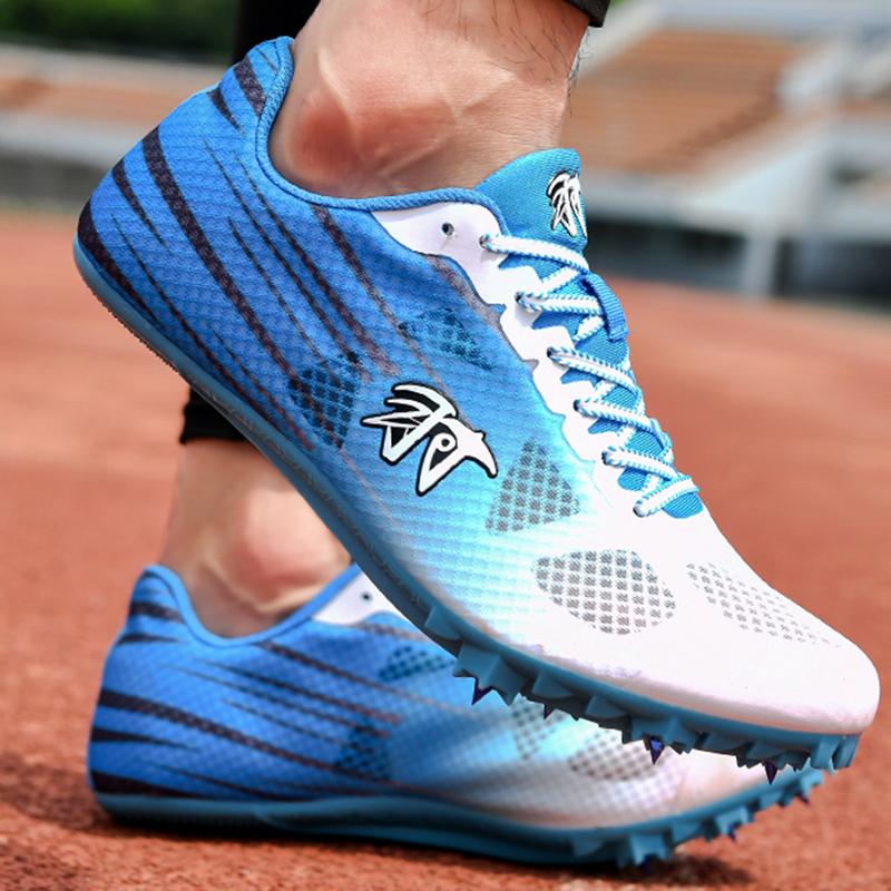 Men Women Running Shoes Professional Runn Outdoor Training Shoes 2025 New Youth Ultra Light Anti Slip Wear-resistant Nail Shoes