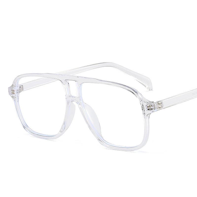 Fashion Square Big Sunglasses Frame Women Men Oversized Optical Glasses Frame Spectacles Eyewear Frames For Male Female