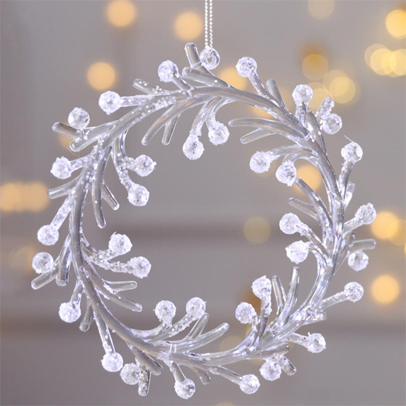 Hanging Ornament Christmas Tree Decorations Ornament for Winter Decorations Tree Window Door Accessories