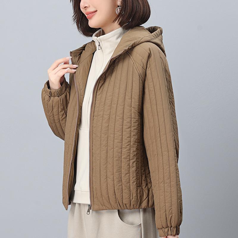 

Женское высококлассное модное хлопковое пальто с подкладкой - Коллекция Осень/Зима 2024 M (for 90-115 jin) хаки