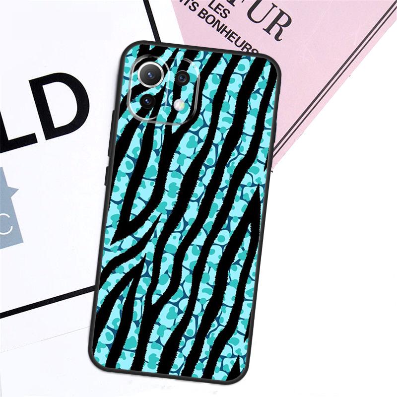 Animal Pattern Zebra Print Case For Xiaomi 15T Pro 14T 13T 17 Pro Max 14 15 Ultra POCO X7 X5 X6 F5 F6 F7 F8 Pro Cover