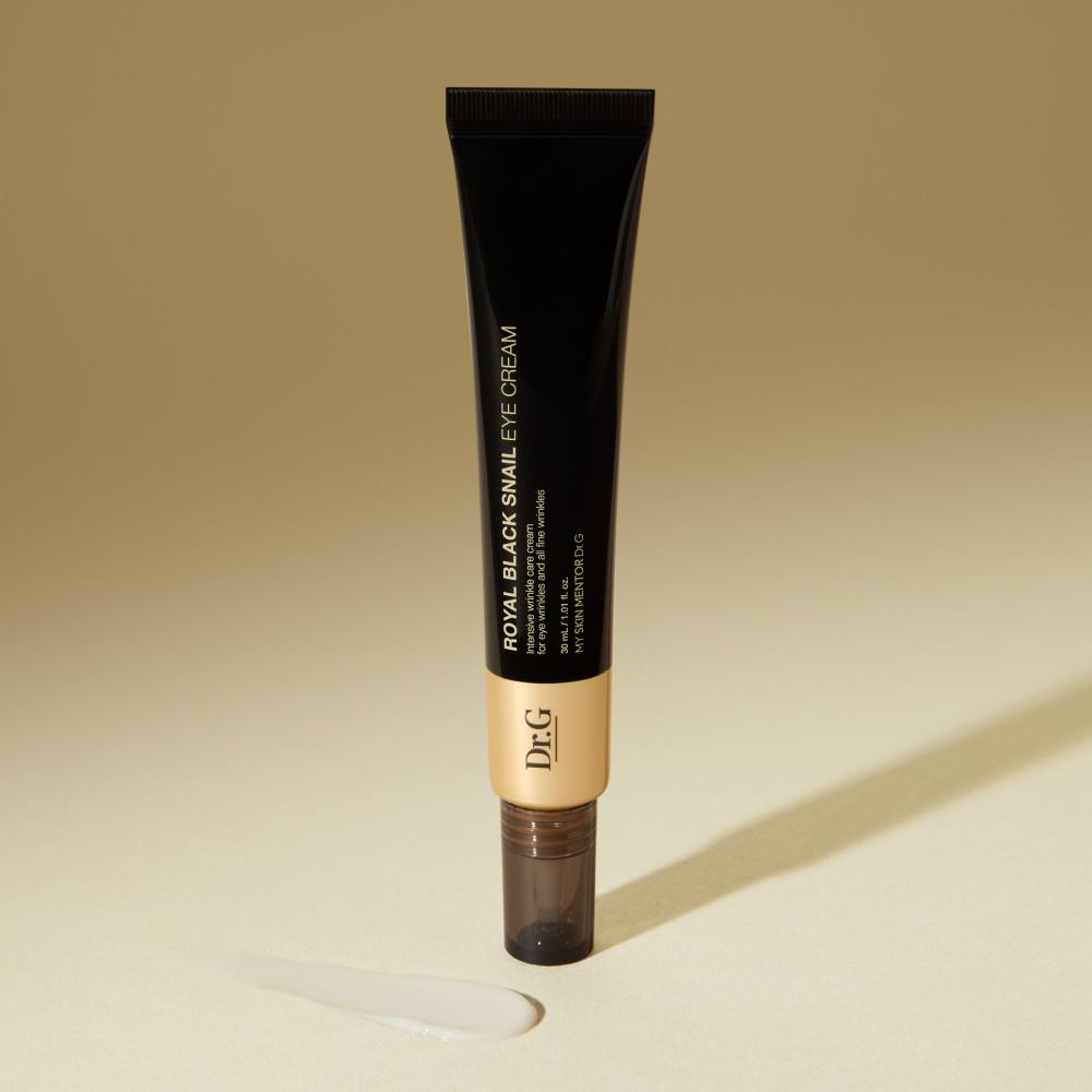 Dr.G Royal Black Snail Eye Cream (30ml) – Anti-Wrinkle Firming Eye Treatment with Snail Mucin & Royal Jelly, Korean