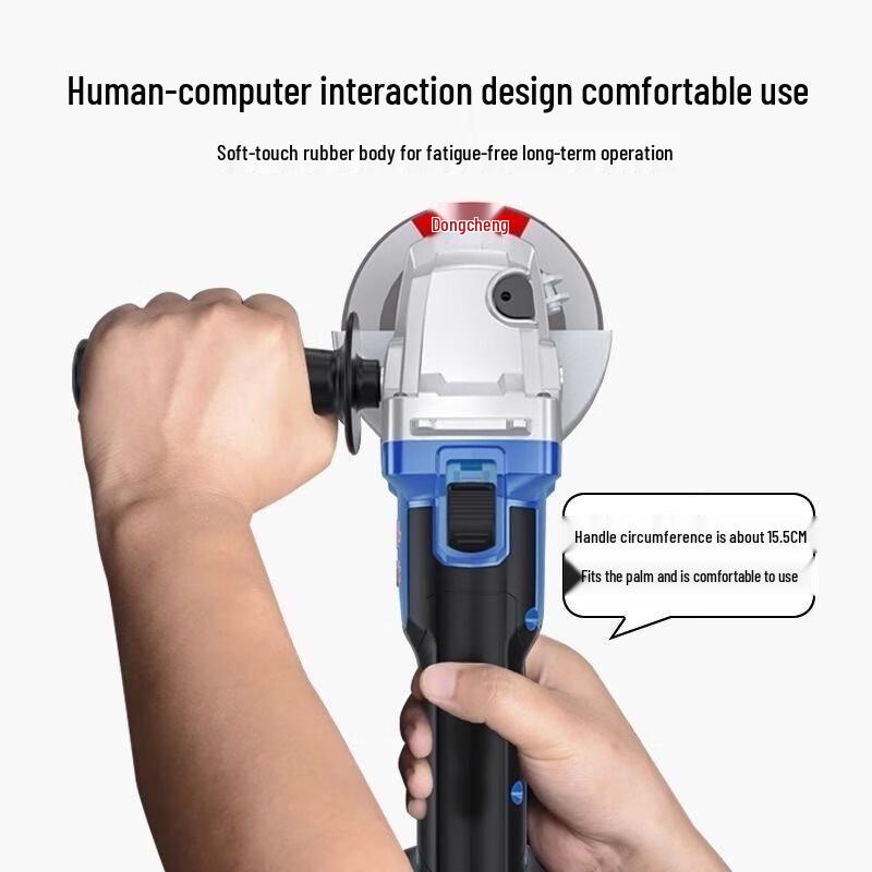 Dongcheng 20V Brushless Cordless Angle Grinder CN Plug (adapter Included)