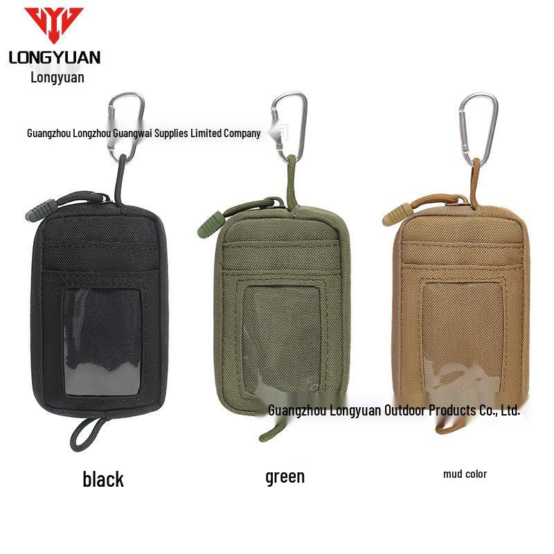 Tactical EDC Waist Bag: Multi-Functional Card Holder & Coin Pouch for Outdoor Travel