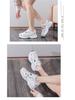 2025 Women's Breathable Mesh Daddy Sneakers – Korean Style, All-Match, Thick-Soled Casual & Running Shoes for Spring