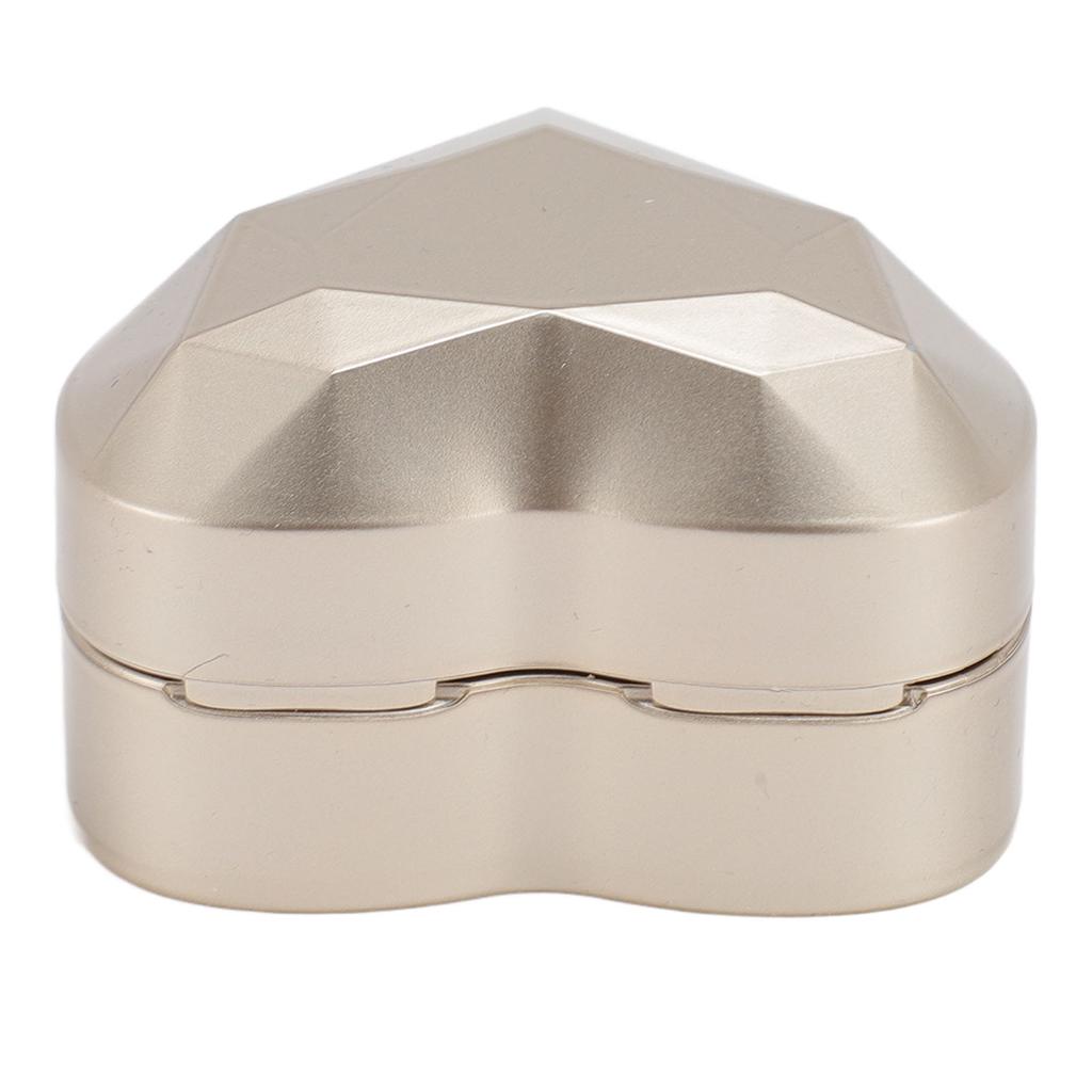 LED náhrdelník ve tvaru srdce elegantní stylová malá dárková krabička na šperky pro dárek svatební zásnuby