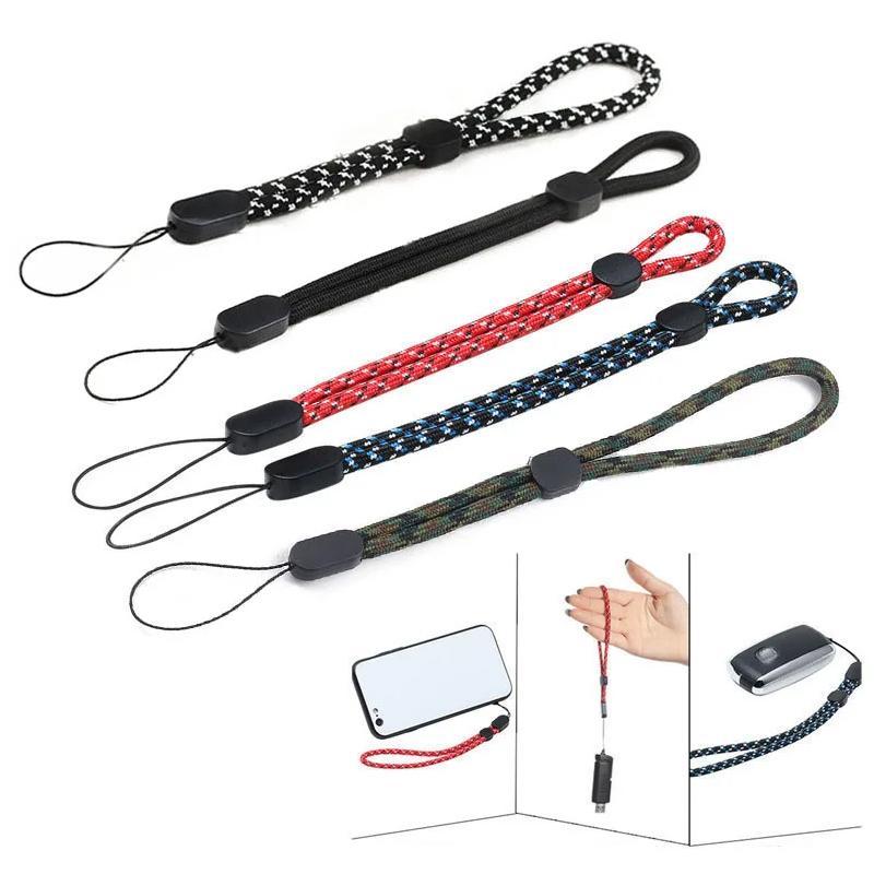 Adjustable Wrist Strap Hand Lanyard For iPhone Samsung Phone Accessorie Micro Camera USB Flash Drives Keys ID Card Anti Lost