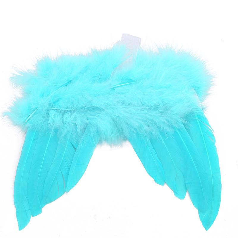 1/10pcs White Angel Wings Christmas Ornaments Angel Feather Wings Hanging Decor For Christmas Tree Xmas Crafts DIY Decorations