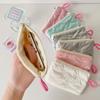 Love Heart Bow Coin Purse Cosmetic Pouch Zipper Sanitary Pad Pouch Portable Card Holder Earphone Data Cable Key Lipstick