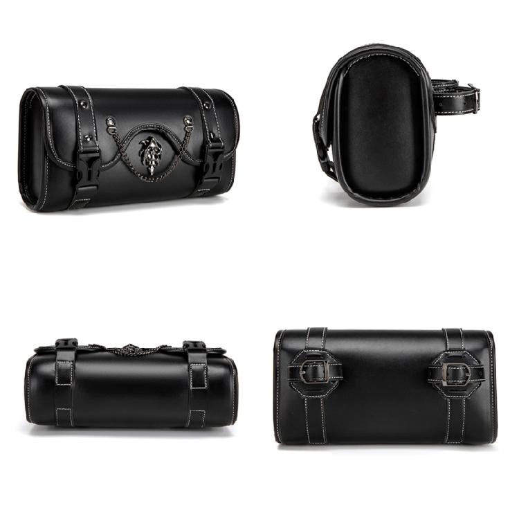Motorbike Tool Bag Front Fork Handlebar Bag Storage Pouch Universal Bag Motorcycle Front Bag Vintage Saddlebag