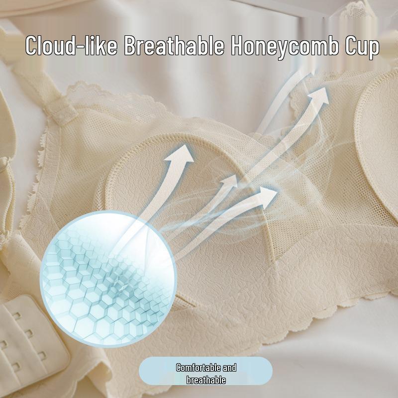 Breezy Bust Minimizer: Ultra-Thin, Breathable & Wire-Free Seamless Bra for Women