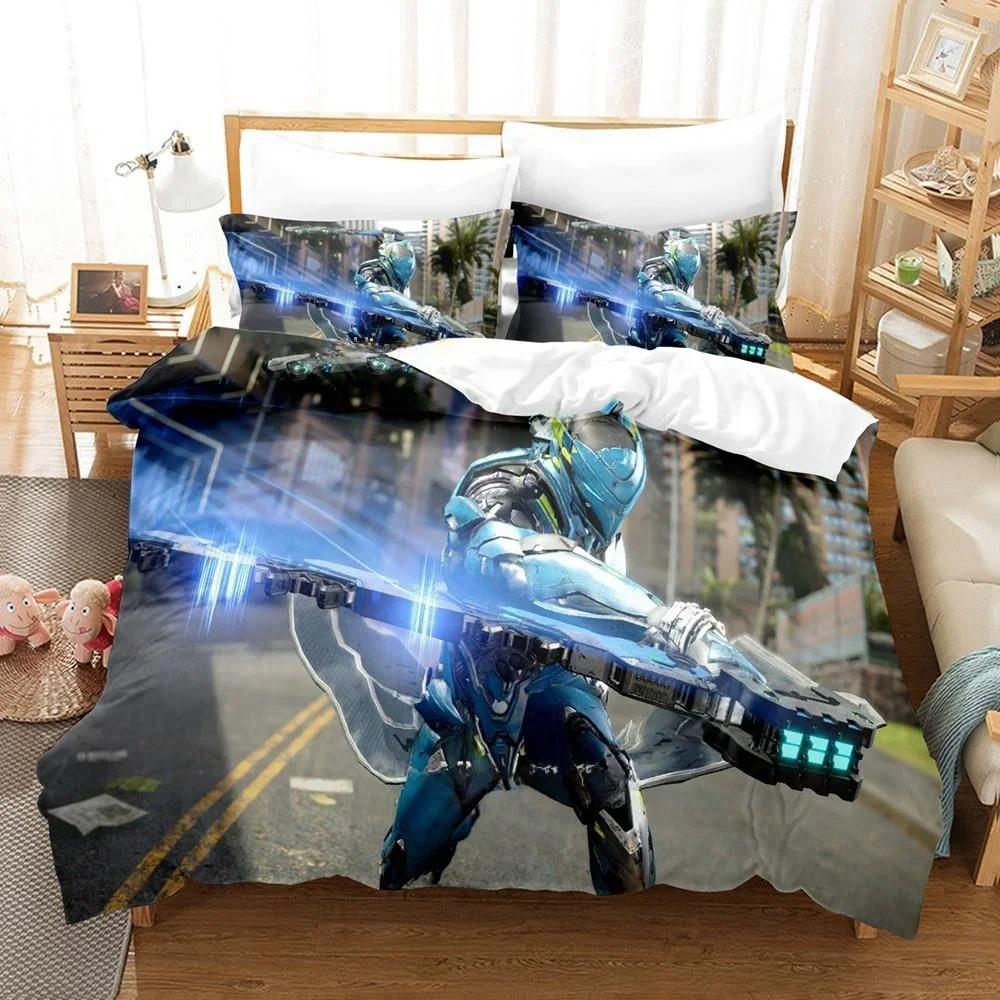 3D-gedruckte Spielbettlaken-Sets Exoprimal Bettwäsche-Set Einzelbett Twin Full Queen King Size Bettset Erwachsener Kind Schlafzimmer Bettbezug-Sets