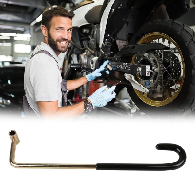 07AAZ-S0KA100 Trunk Spring Hand Service Tool with Carbon Steel Body, Angled Working Head and Hook Handle for Manual Repair and Install Tasks Daily