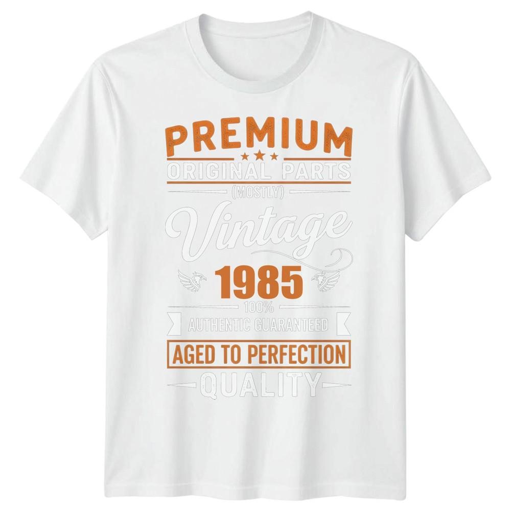 Vintage 1985 Original Parts Mostly 41st Birthday Unisexs TShirt Unisexs Graphic Tee