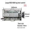 Motor pro elektrickou rolovací garážovou bránu 64 mm 30 zubů Sestava koncových spínačů