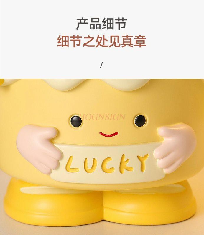 1pcs Creative, cute, large capacity, oversized storage box, pen holder decoration, office desktop decoration