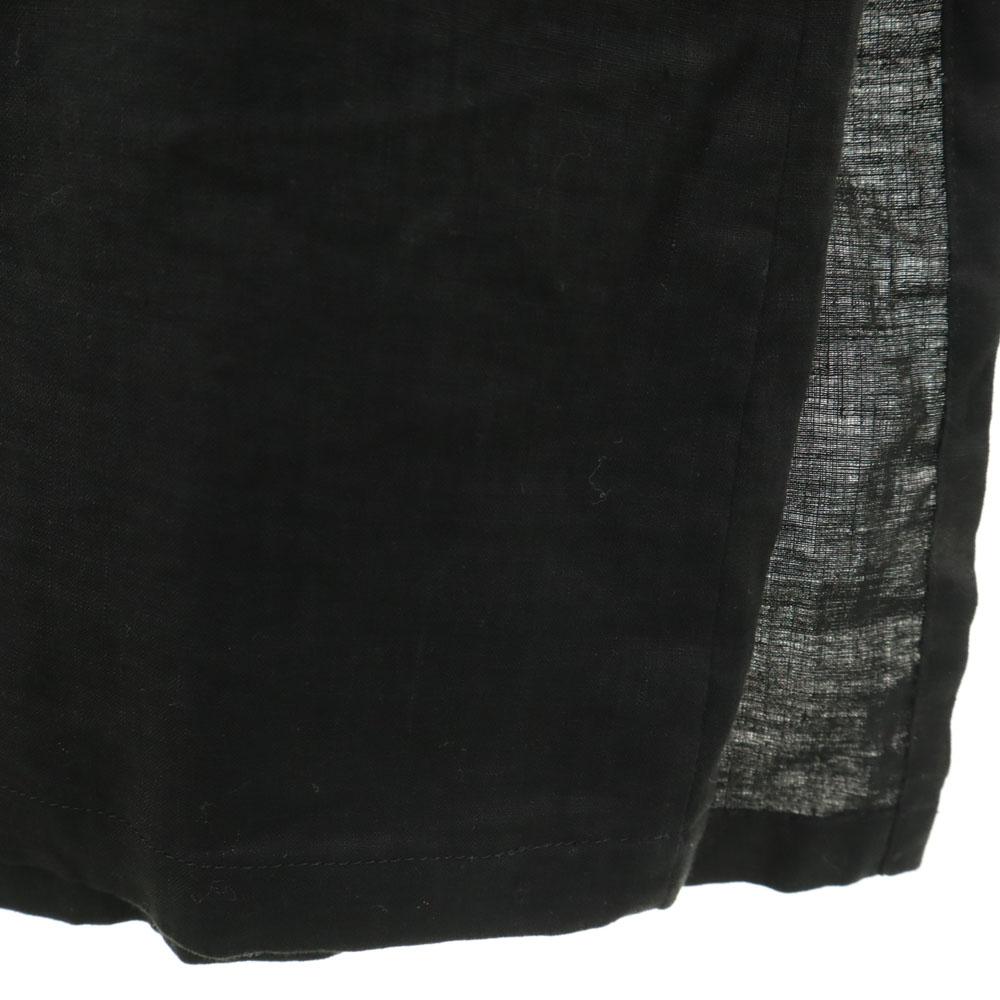 LIMI Feu Linen Long Sleeve Kashcourt Cardigan S Black Women Used