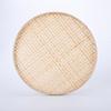 Woven Bamboo Products Fried Food Dim Sum Fruit Bamboo Sieve Food Tray Storage Basket Dustpan