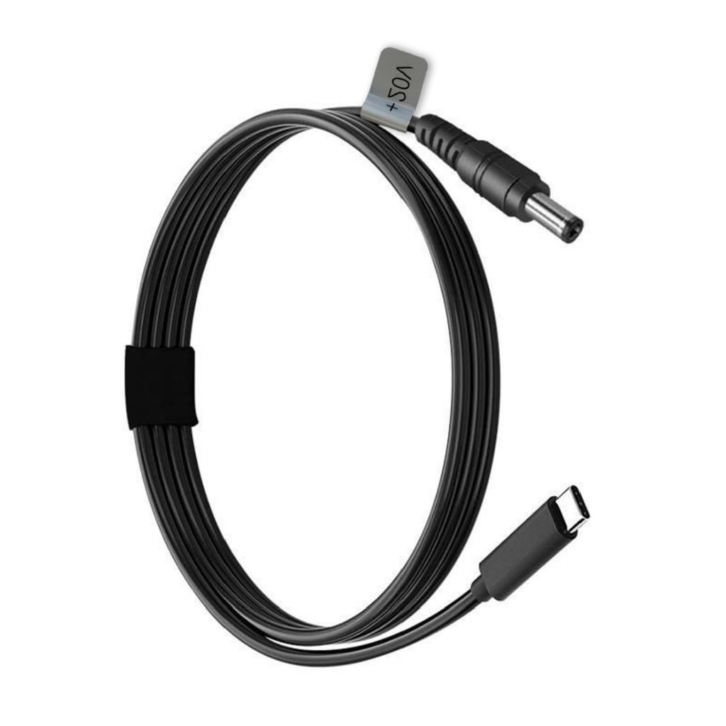 USB C To DC Power Charging Cable 10m 32.8ft 20V 5A Output Type C Male To DC 5.5x2.1mm Male Cord for 