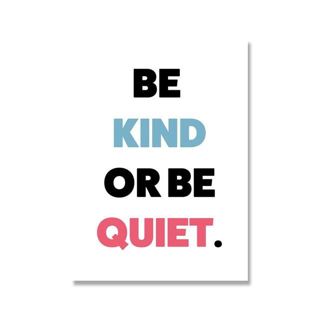 Good Vibes Only Canvas Tablouri Minimalist Feeling Good Be Kind Citate Wall Art Poster Print Pictures for Bed Room Home Decor