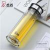 Sinuo Double-Layer Insulated Glass Tea Cup